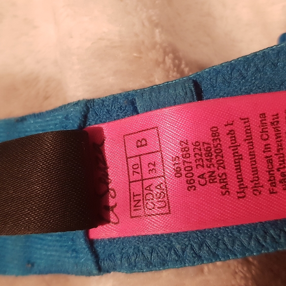 La Senza Push Up Bra Bright Blue - Picture 5 of 6
